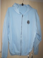 Karl Kani Gr. XL hellblau Herren dünne Jacke Zipper Herrenjacke