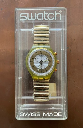 Swatch chrono flex - swatch, golden