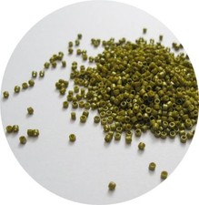 NELLYS ORIGINAL Miyuki Delica Beads  DB2141 rund 11/0 Spanish Olive opak  10g