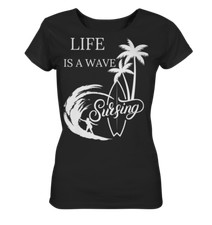 Surfen Damen T-Shirt Surfbrett