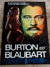 Kino Plakat* BLAUBART Richard Burton Karin Schubert Virna Lisi
