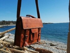 NEUE Herren Vintage Leder