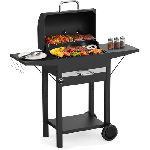 Holzkohlegrill grillwagen - xl,