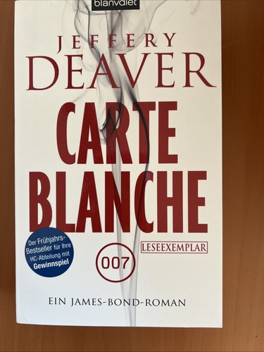 Carte blanche von - blanche, jeffery