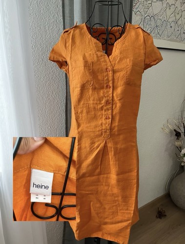 Leinenkleid von heine - leinenkleid,