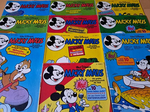 Micky maus konvolut 10 - -,