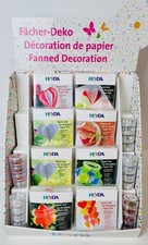 36 Teile Bastelartikel Fächer