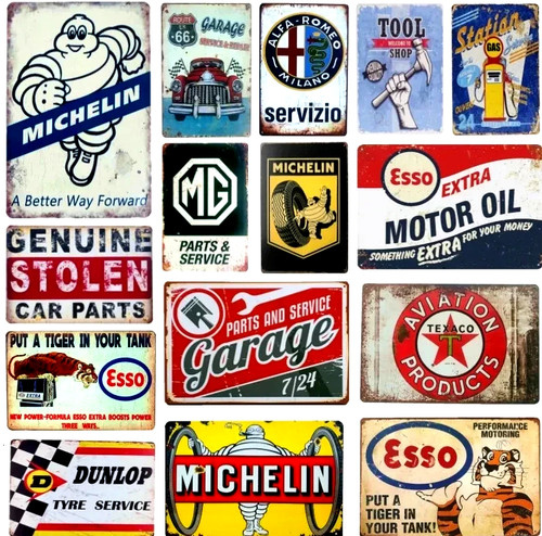 Motorrad auto blechschilder - auto,
