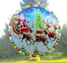 Fensteraufhängen Nikolaus mit