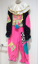 KINDER CLOWN KOSTÜME MIT RÜSCHENLÄNGE 34 ZOLL