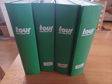 Zeitschrift Tour 1983 bis 1987, Jahrgänge und Hefte im originalen Sammelordner