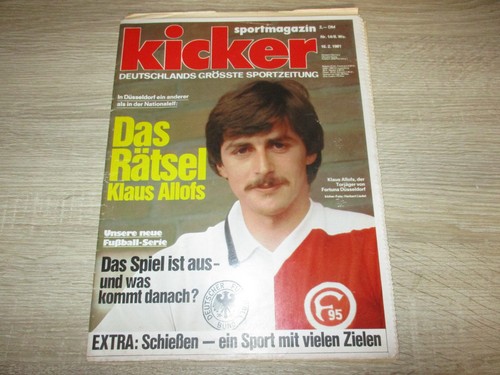 Kicker 1981 81 klaus - 14/81,