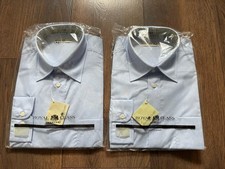 2 x Herren Oberhemd / Royal