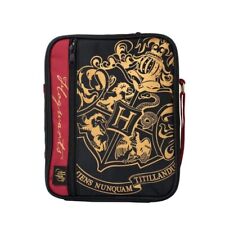 Blue Sky Studios Harry Potter: Hogwarts Crest Deluxe Black Two Pocket Lunch Bag