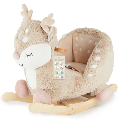 Plüsch schaukeltier baby 60cm - plüsch,