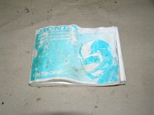 HONDA CB 750 Four F2  Seven fifty Bedienungsanleitung  owner's manual