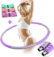 Hula Hoop Reifen fitness exercise gewicht bauchtrain+ Fitnessband gymnastikband