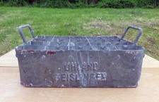 Alter bierkasten metall - bierkasten,