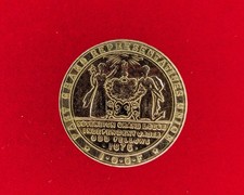 Freimaurer Abzeichen der Odd Fellowslogge 1876     14 Karat Gold