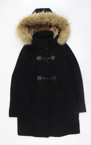 Schwarzer dufflecoat damen - dufflecoat,