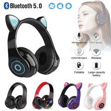 On Ear Kopfhörer Bluetooth 5.0 Kabellos Stereo Bass Kopfhorer Faltbare Headset