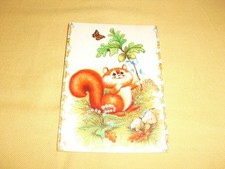 AK Zeichnung Eichhörnchen