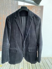 HUGO BOSS Herren Sakko Gr. 46 Dunkelblau Blau Cord