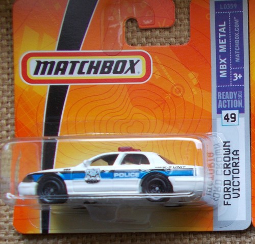 Matchbox ford crown victoria - crown,