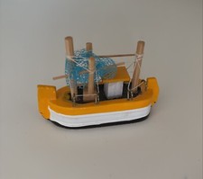 Souvenir aus Helgoland, Fischerschiff, Kutter, für Sammler