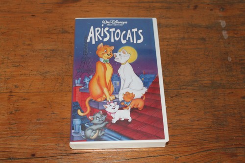 Aristocats vhs kassette mit - "aristocats",, vhs-kassette