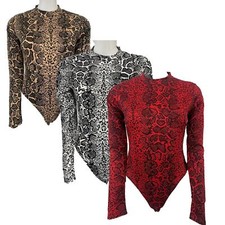 Boohoo Schlangenmuster Body