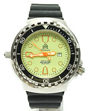 TauchMeister Automatik Taucheruhr T0269 Diver Deep 1000 Meter Helium