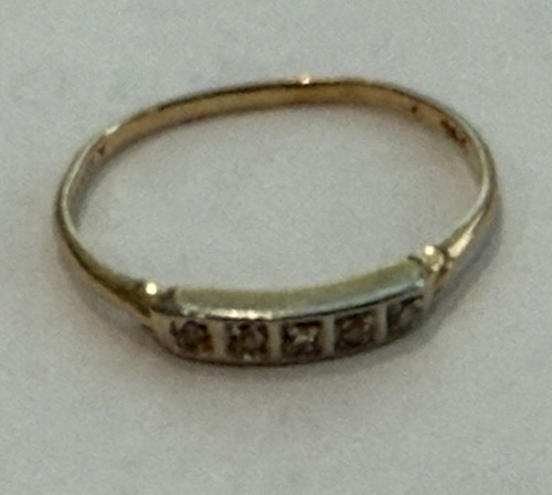 Bandring karat gelbgold - 14,
