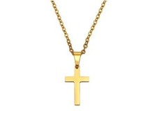 Kreuz halskette damen herren - halskette,