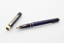 Sheaffer Targa Classic Modell 1080 Füllfederhalter Kobalt-blau Lack 14K B Feder