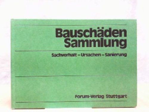 Bauschädensammlung hier band - hier,
