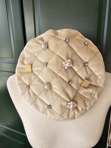 Beret quilted steppmuster - beret,