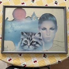 Spiegelbild Rahmen DIY Grau