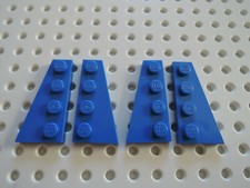 Lego 4 x Platte Flügelplatte