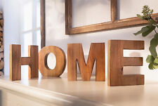 HOME Buchstaben Massivholz