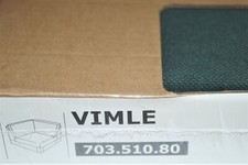 IKEA Bezug für Eckelement VIMLE - GUNNARED Dunkelgrün Sofabezug ECKE 703.510.80