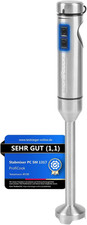 Proficook® Stabmixer 1000W | Extra Langer Mixstab | Laufruhiger Dc-Motor | Ice-C