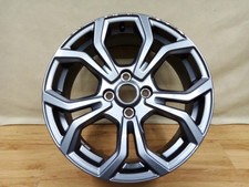 1x Alufelge 17 Zoll 7.0" 4x108 47 5ET H1BJ-1007-D1A Ford Fiesta Rim Wheel