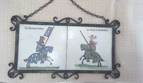 Antik fliese ritter - antik,
