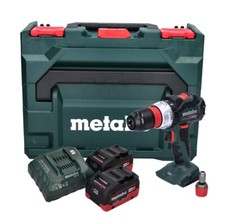 Metabo BS 18 LT BL Q Bohrschrauber 18V 75Nm Brushless 2x Akku 8 Ah Lader metaBOX