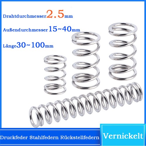 Druckfeder 100mm länge - druckfeder,
