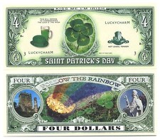 Die San Patrick Geldschein