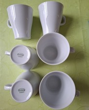 ARZBERG Move Weiß glatt Kaffeebecher /Kaffeetasse 9 cm Dm 8,1 cm