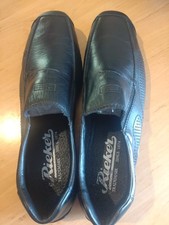 Rieker Herrenschuhe Größe 46 schwarz