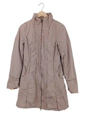 ST. MARTINS Damen Leichte Jacke Mantel 36/S Beige Elegant Vintage Baumwolle